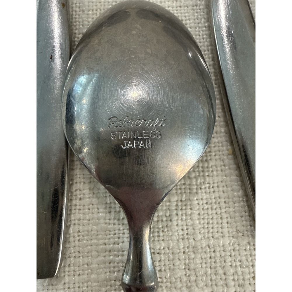 11 - Rebacraft PERTH 6 3/8" Teaspoon‎ Stainless Steel Flatware - Picture 6 of 7